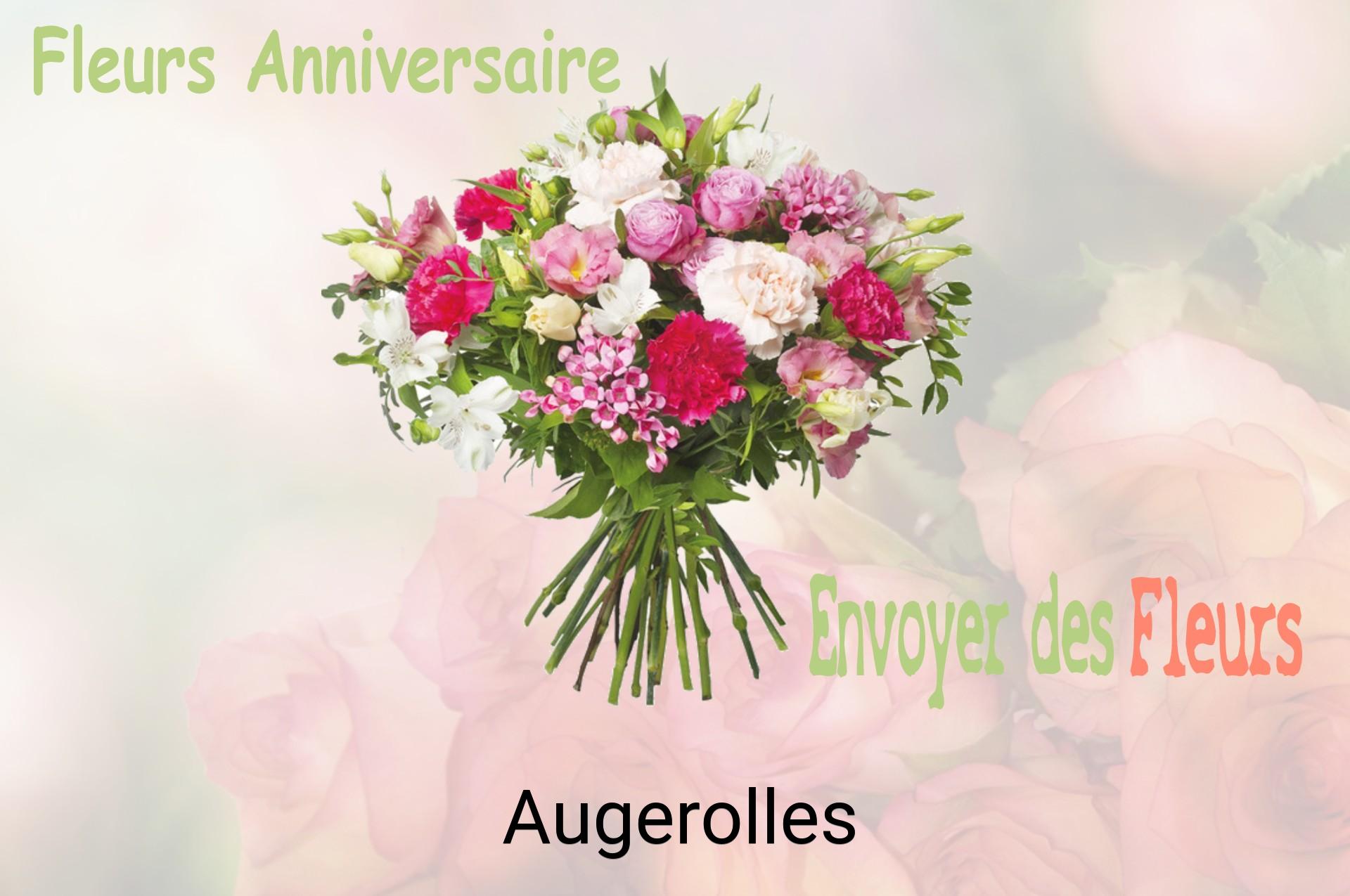 Bouquet de fleurs d’anniversaire livré à Augerolles